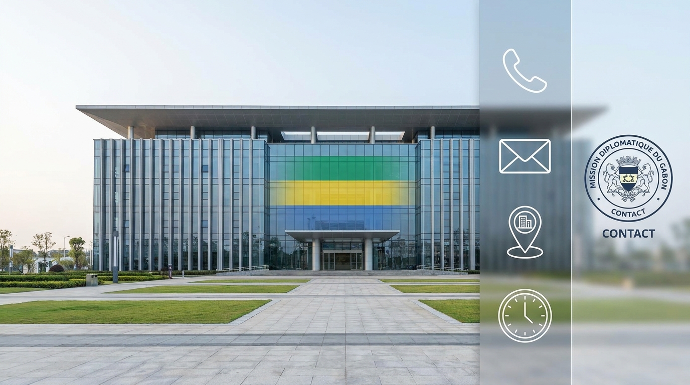 Official Guide to the Embassy of Gabon in Japan, Tokyo: Address, Opening Hours, Phone, and Email
